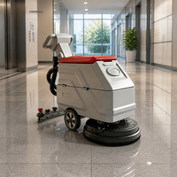Autolaveuse électrique autoportée CE, 2300m²/h, réservoir de récupération 45L, pour sols de gymnase et commerciaux, direct usine