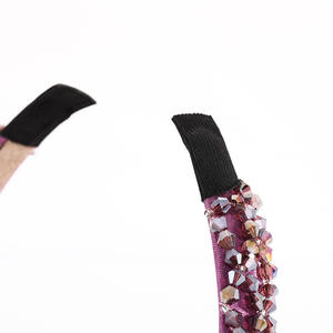 Nueva diadema de diamantes de moda con estilo barroco europeo y tendencia Ins. Diadema de diamantes creativa y sencilla con forma de gota de agua. - Product Image 4