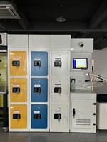 Stekellin Chemicals Armoire de stockage cloisonnée de sécurité Armoire intelligente en acier pour le coffre-fort et la gestion
