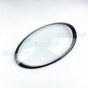 Carcasa de Faros Delanteros con Borde Negro para Porsche 911 991 2012-2018, Cubierta de Faro Transparente, Pantalla de Faro de Plexiglás - Product Image 5