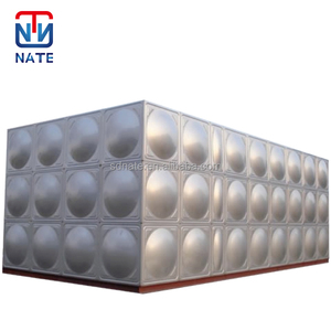 5x5x4M Assemblé Panneau Connexion <span class=keywords><strong>De</strong></span> Soudage 100000 Ltrs SS304 Rectangulaire Potable Réservoir <span class=keywords><strong>De</strong></span> Stockage D'<span class=keywords><strong>eau</strong></span> Propre en Indonésie - Product Image 1
