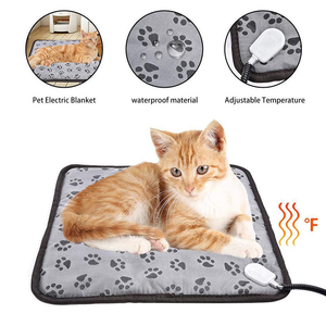 Almohadilla térmica para mascotas Premium de 110V lista para enviar, alfombrilla eléctrica inteligente impermeable que ahorra energía para gatos y perros, función de refrigeración interior - Product Image 2