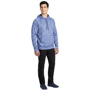 Sudadera con Capucha de Algodón Grueso para Hombre, de Alta Calidad, Estilo Holgado, con Estampado Puff y Bordado - Product Image 1