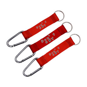 Llavero de muñeca personalizado con cordón para llave, correa de poliéster con logotipo impreso, llavero de cordón corto - Product Image 5