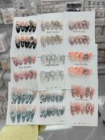 Styles Spécifiques Disponibles en Gros : Couvre-ongles Artisanaux Fabriqués par des Professionnels – Ongles à Presser Haut de Gamme et Exquis