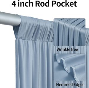 Tende per Sfondo Matrimoniale Personalizzabili, Durevoli ed Ecologiche in Poliestere, Tessuto Elasticizzato 3D Senza Pieghe <span class=keywords><strong>con</strong></span> Effetti Luminosi Romantici - Product Image 6