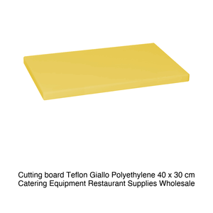 Planche à découper en polyéthylène jaune 40 × 30 × 2 h cm - Product Image 2