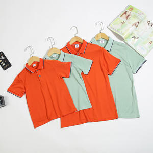 Camiseta Polo Infantil con Logotipo Personalizado, Camiseta de Manga Corta, Uniforme para Clases de Arte de Primaria, Bordada - Product Image 5