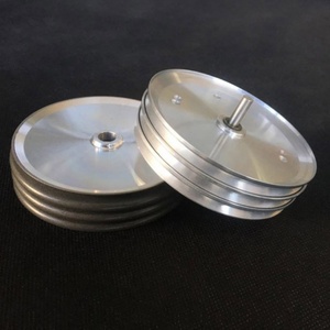 60*7 Flange Hard Anodized Optical Fiber <b>Pulley</b> - Product Image 4