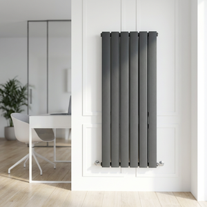 <span class=keywords><strong>Radiateur</strong></span> mural <span class=keywords><strong>vertical</strong></span> en acier inoxydable au design minimaliste moderne avec fonction d'économie d'énergie pour usage scolaire - Product Image 6