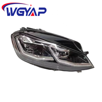 WGYAP Usine Ventes Directes Phares LED Nouvelle Condition Avant Lampe Phare pour Volkswagen Golf 24V Blanc Rouge Lumière Modèle Fit