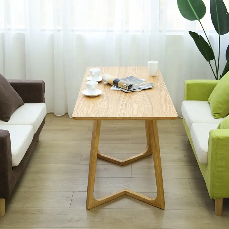 Современная квадратная мебель, Лидер продаж, стол в скандинавском стиле для семьи, доска из МДФ, обеденный стол для гостиной, мебель для дома
