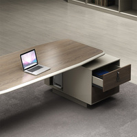 Meubles de bureau en gros, table de bureau pour le président, table de bureau pour le patron, bureau de direction, table de superviseur, table de direction