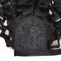 Extensions de cheveux en queue de cheval de luxe, neuves, élégantes et de qualité supérieure, en cheveux humains pour femmes, vente en gros