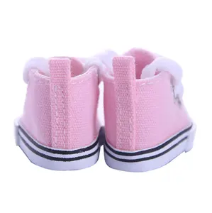 Free shipping Cloth baby shoes custom dolls snow boots canvas shoes sneakers multi-color diversity New arrival TP-22129