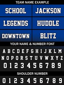 Tùy chỉnh bóng đá mỹ Jersey Top lưới khâu với in kỹ thuật số thăng hoa tùy chỉnh bóng đá mặc - Product Image 5