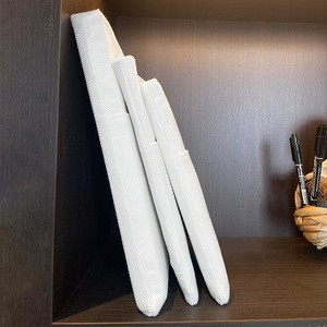 Sublimation Cotton Linen Folding Storage <strong>Book</strong> Bag Portable Pencil Tote Protect Sleeve <strong>Heat</strong> Transfer Hanging Blank Case for <strong>Book</strong> - Product Image 2
