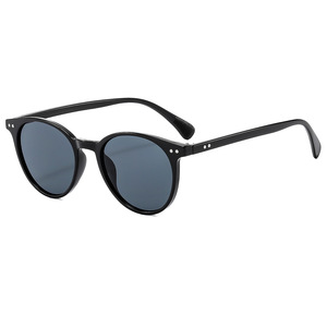 <b>Round</b> Polarized <b>Sunglasses</b> UV400 Full Rim Retro Women Sun Protection 2113 - Product Image 1