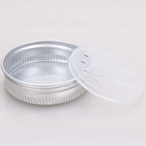 Nhà Bếp 100Ml Thủy Tinh Vuông Rõ Ràng Spice Powder Shaker Chai Lọ Gia Vị Lọ Muối Với Nắp Lật Bằng Nhựa & Nắp Nhôm - Product Image 6