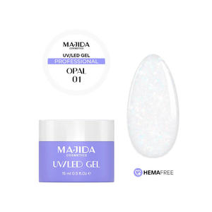 Gel Opal 01 50ml Builder Gel For <b>Nail</b> Art <b>Extension</b> - Product Image 2