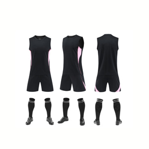 Maillots de football haute performance pour hommes, sans manches, anti-transpiration, pour l'entraînement et les matchs - Product Image 1