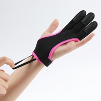 Gants de tir à l'arc personnalisés pour hommes, trois doigts, camouflage, protection des doigts, synthétiques, portables, pour tir à l'arc recurve