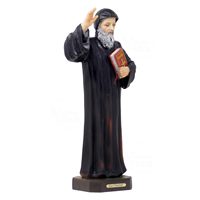 Bronze cuivre moulé St Charbel Sculpture Saint Charbel Makhluf Sainte Figurine Statue à vendre