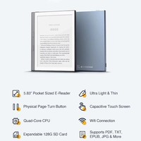 Lector Electrónico de 6 Pulgadas con Pantalla de Tinta Electrónica, Resolución de 198 PPI, Android 11, OTG, 32 GB, Incluye Funda de Cuero, Ligero y Portátil