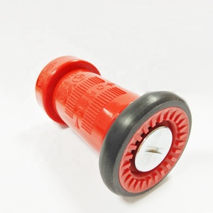 5 ans de garantie 1 1/2 ''et 2 1/2'' pouces buse en plastique feu pistolet à eau forêt feu tuyau connecteur <span class=keywords><strong>Chrome</strong></span> rouge - Product Image 2