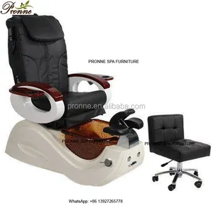 luxury nail salon foot spa massage pedicure kneading massage chair salon furniture with stool