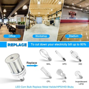 36W Outdoor Flood Parking Lot Street Light Warehouse Indoor Lamp LED RETROFIT CORN BULBS LIGHT - Product Image 4