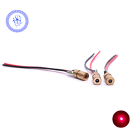 Mini Laser rouge 3-5V 10mw 650nm, Module en forme de points pour les vues
