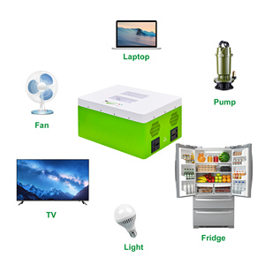Portable 300W centrale solaire Rechargeable sauvegarde Lifepo4 batterie générateur d'urgence contrôleur MPPT fonctionne panneau solaire voiture - Product Image 6