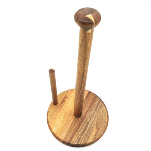 Toallero <span class=keywords><strong>de</strong></span> bambú <span class=keywords><strong>de</strong></span> <span class=keywords><strong>pie</strong></span>, soporte <span class=keywords><strong>de</strong></span> madera para rollo <span class=keywords><strong>de</strong></span> pañuelos <span class=keywords><strong>de</strong></span> cocina - Product Image 2