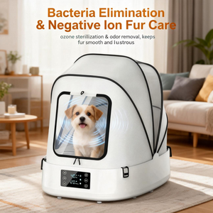 Asciugatore <span class=keywords><strong>per</strong></span> Animali Domestici Pieghevole Intelligente con Sterilizzazione all'Ozono e Asciugatura Rapida <span class=keywords><strong>per</strong></span> Cani e <span class=keywords><strong>Gatti</strong></span> - Product Image 5