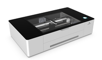 Automatische Home Glowforge 3d Crystal Hobby Co2 Laserprinter & Cutter & Graveermachine Voor Houtmateriaal