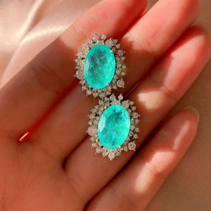 Emerald Tragus Piercing Jewelry <span class=keywords><strong>orecchini</strong></span> Vintage con smeraldo <span class=keywords><strong>orecchini</strong></span> in <span class=keywords><strong>argento</strong></span> Sterling con smeraldo per donna 925 - Product Image 5