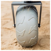 Offre Spéciale 9 pouces PVC basse pression tout terrain plage sable doux roues ballon pneus