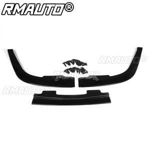 S204 Car Front Bumper Spoiler Lip Chin Body Kits <b>Splitter</b> for Subaru Impreza WRX Sti S204 2006-2007 Front Bumper Lip Spoiler - Product Image 2