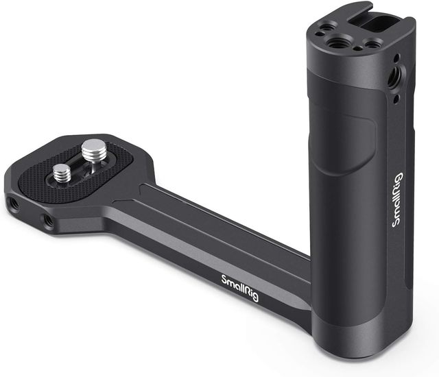 SmallRig Aluminum Side Handle Fits for DJI Ronin-S/SC/RS 2/RSC 2/RS 3/RS 3 Pro/RS 3 Mini & for ZHIYUN Crane 2S/2/V2 & for MOZA