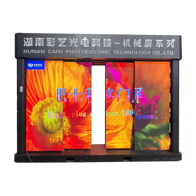 Outdoor/indoor Full Color SMD Big Advertising Billboard Sliding Plug Led Advertisement Display Screen for Indoor