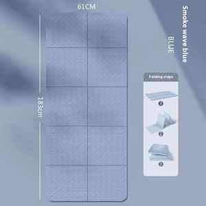 Vente en gros de <span class=keywords><strong>tapis</strong></span> de <span class=keywords><strong>yoga</strong></span> pliant de voyage en Tpe antidérapant écologique de haute qualité - Product Image 5
