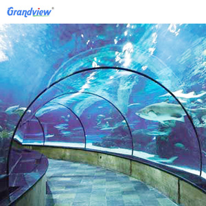 Tunnel d'aquarium acrylique personnalisé en vente <span class=keywords><strong>pour</strong></span> le projet de tunnel d'aquarium en acrylique Tunnel acrylique Oceanarium - Product Image 4
