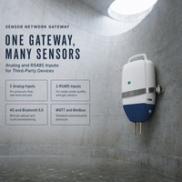 Terminal de détection à distance pour hommes de chambres noires, passerelle de données multi-capteurs pour la surveillance des réseaux de canalisations d'évacuation 4G IP68