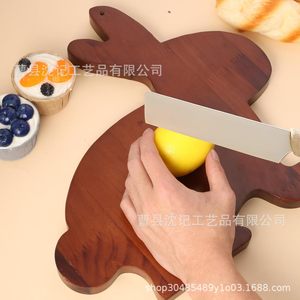Bandeja de madera con forma de conejo, tablero de huevos de doble cara para decoración de fiestas de Pascua, uso en interiores - Product Image 4