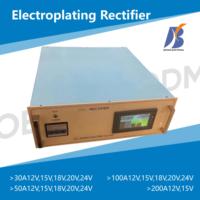 Redresseur DC 200A 15V 3 phases 380VAC avec écran tactile de contrôle