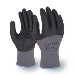 Gants de protection de travail anti-coupure de niveau 5, revêtus de nitrile durable, SKYEE, pour travaux industriels ou mécaniques - Product Image 1