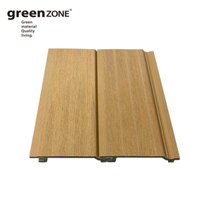 แผ่นผนังภายนอก WPC คอมโพสิตไม้พลาสติก ดีไซน์คลาดดิ้ง ขนาด 130*18 มม. ยี่ห้อกรีนโซน ติดตั้งง่าย พื้นผิวเรียบ - Product Image 2