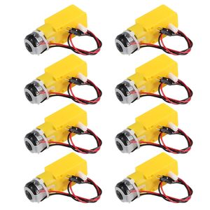 Moteur AEDIKO TT DC 3-6V avec boîte de vitesses 200RPM, rapport 1:48, avec fil pour Arduino DIY Smart Car Robot - Product Image 1