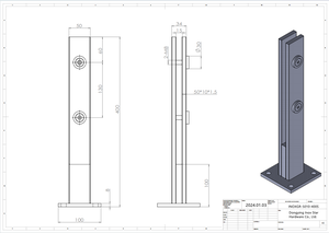 <span class=keywords><strong>Precio</strong></span> competitivo edificio exterior <span class=keywords><strong>escaleras</strong></span> barandillas soporte <span class=keywords><strong>de</strong></span> vidrio Abrazadera para la venta - Product Image 3